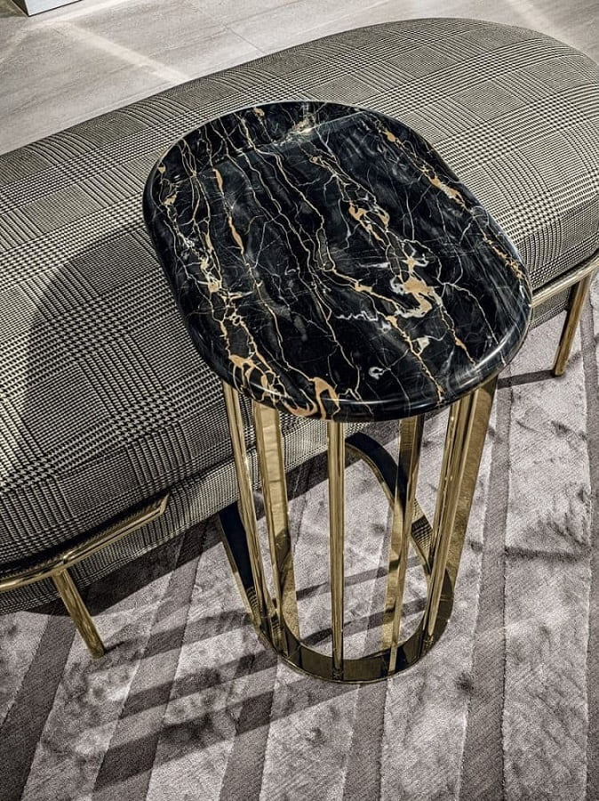 Longhi Balmain Corner Table в интерьере