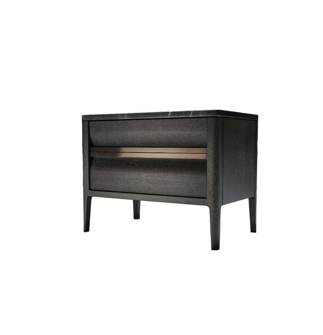 Holly Hunt Oslo Bedside Cabinet в интерьере