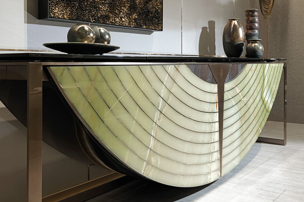 Visionnaire Equinox TV cabinet в интерьере