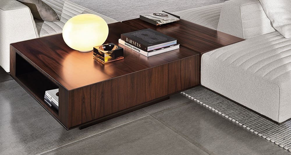 Minotti Roger coffee table в интерьере