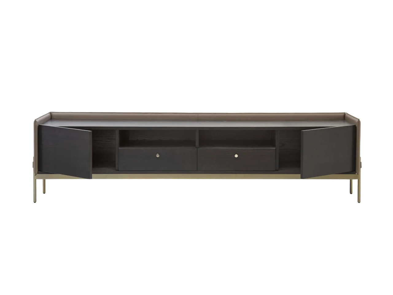 Aston Martin V246 TV cabinet в интерьере
