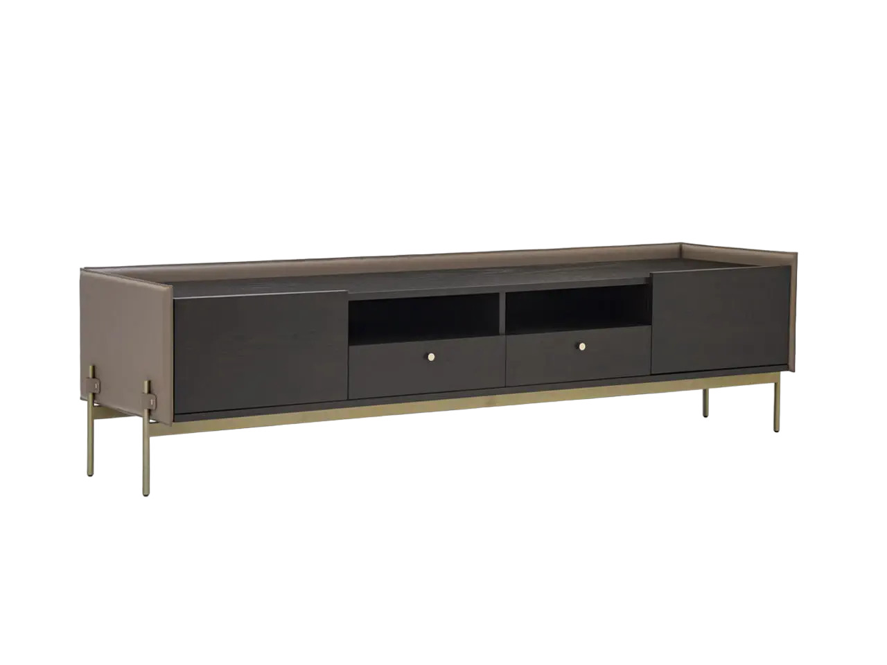 Aston Martin V246 TV cabinet в интерьере