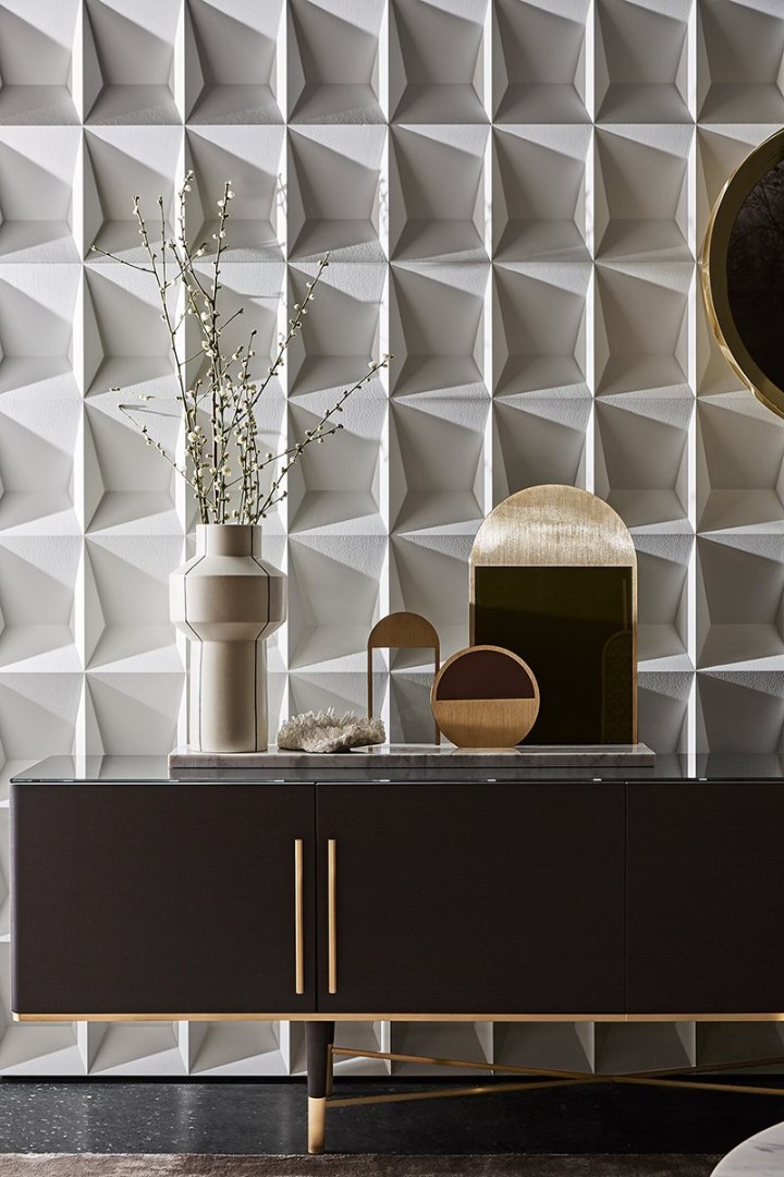 Gallotti&Radice Tama Credence TV cabinet в интерьере