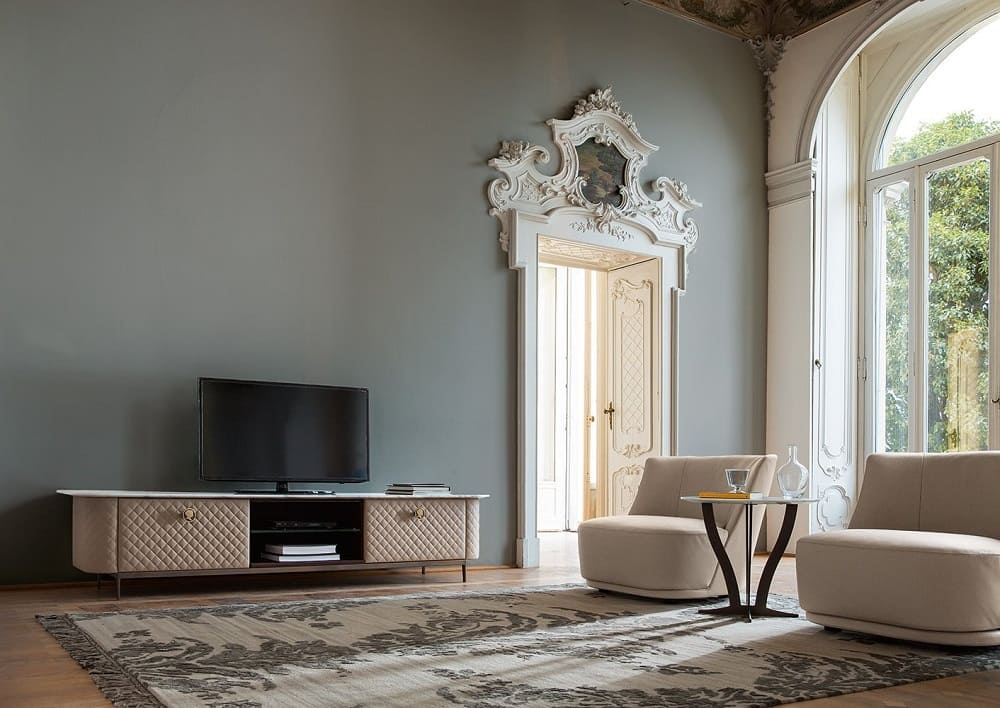 Alberta Penelope TV cabinet в интерьере