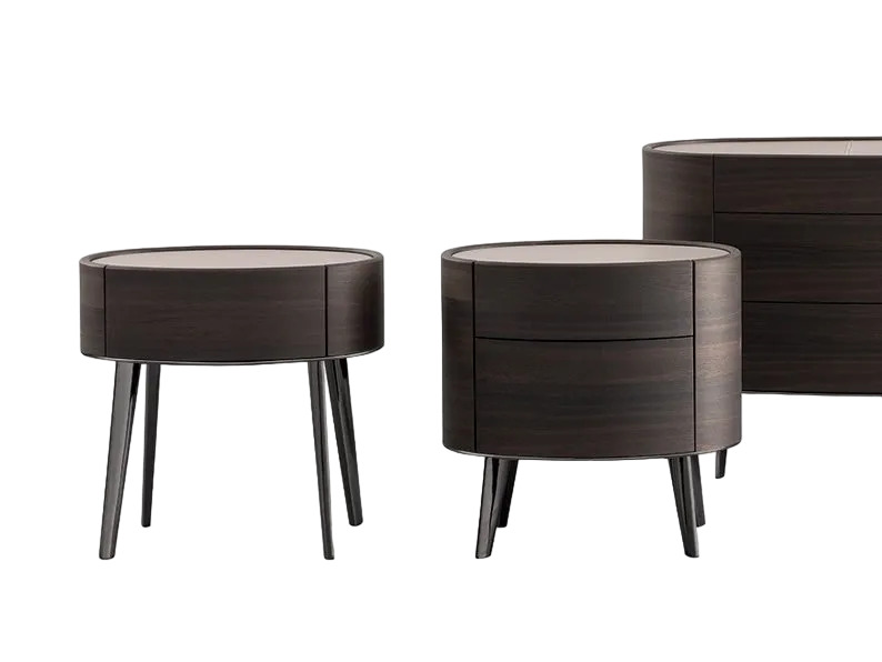 Poliform Kelly bedside table в интерьере