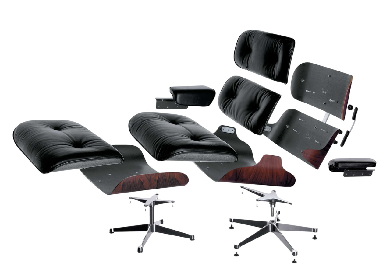 VITRA Eames armchair в интерьере