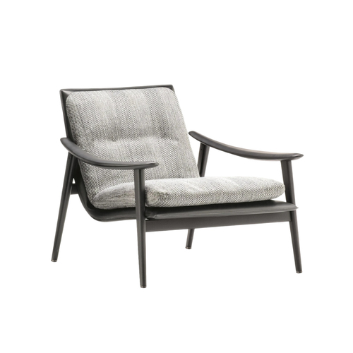 Minotti Fynn Saddle Hide Armchair