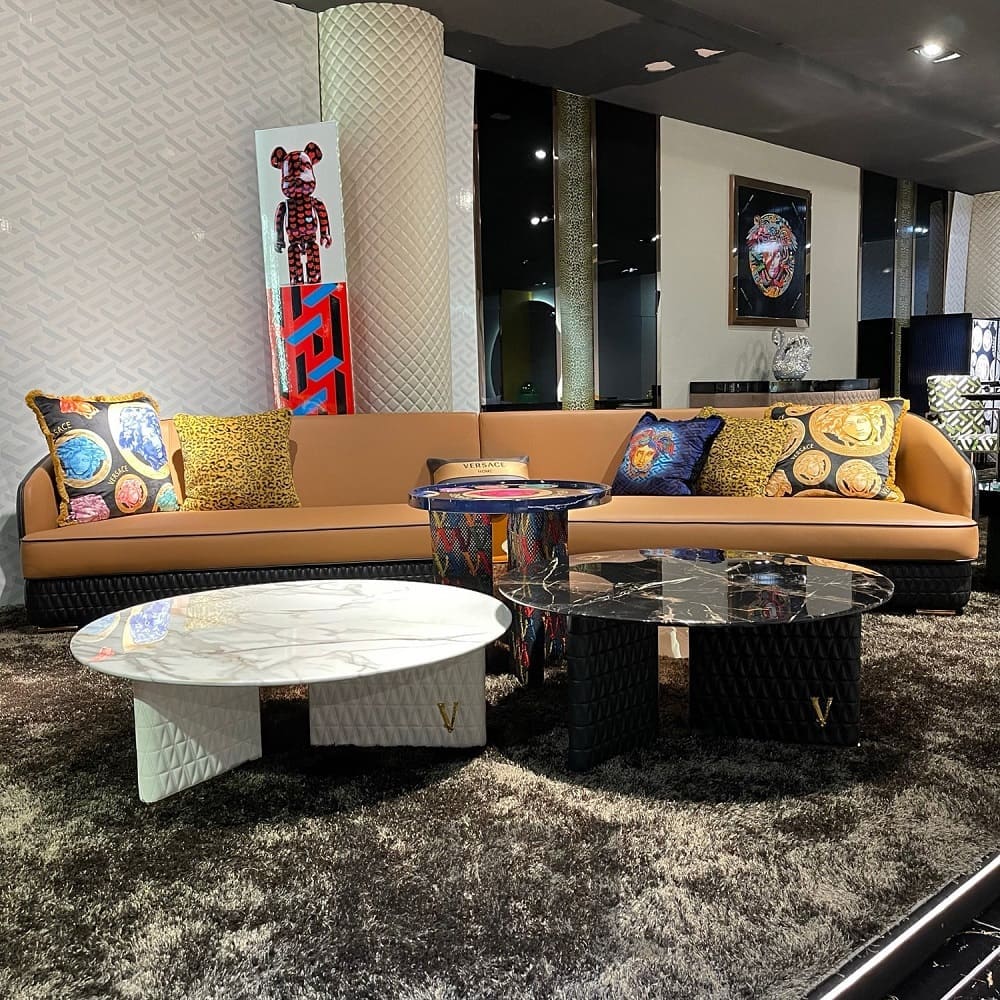 Sofa Versace в интерьере