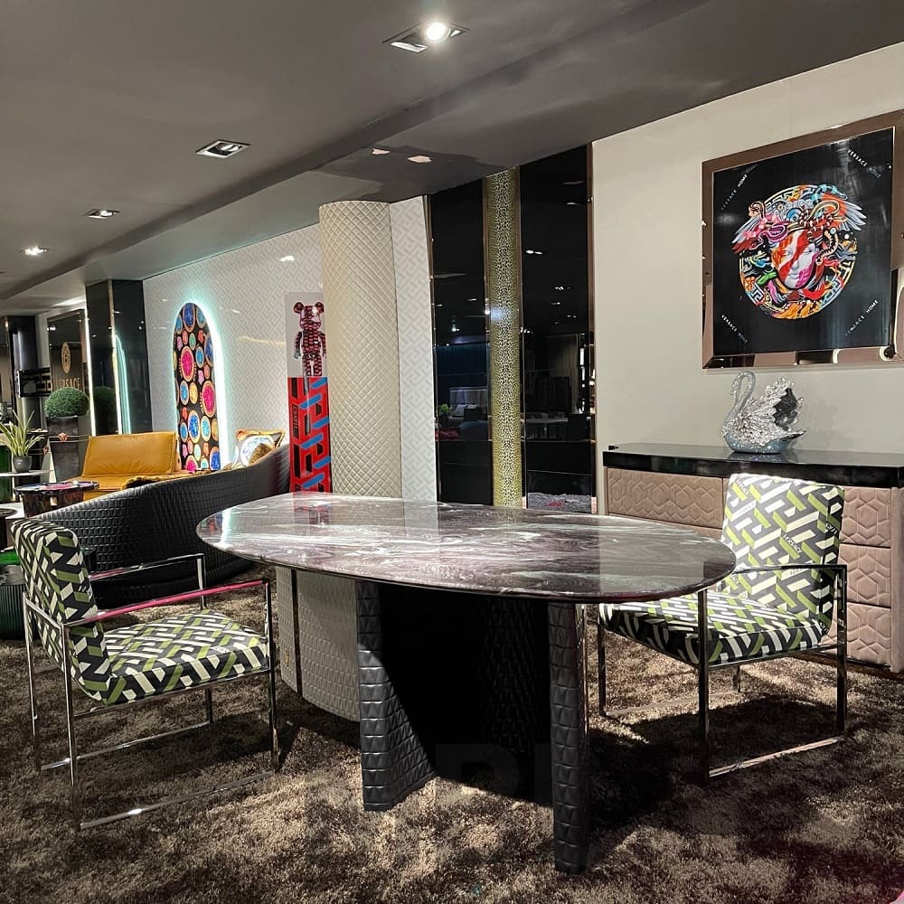 Dining table Versace 2400 в интерьере