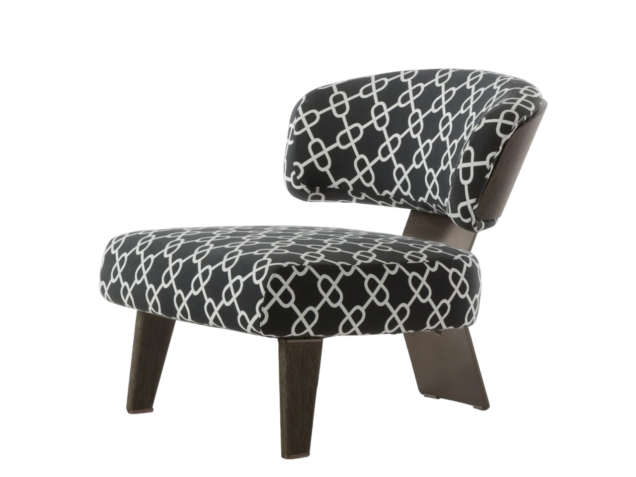 Minotti Reeves Wood Armchair в интерьере