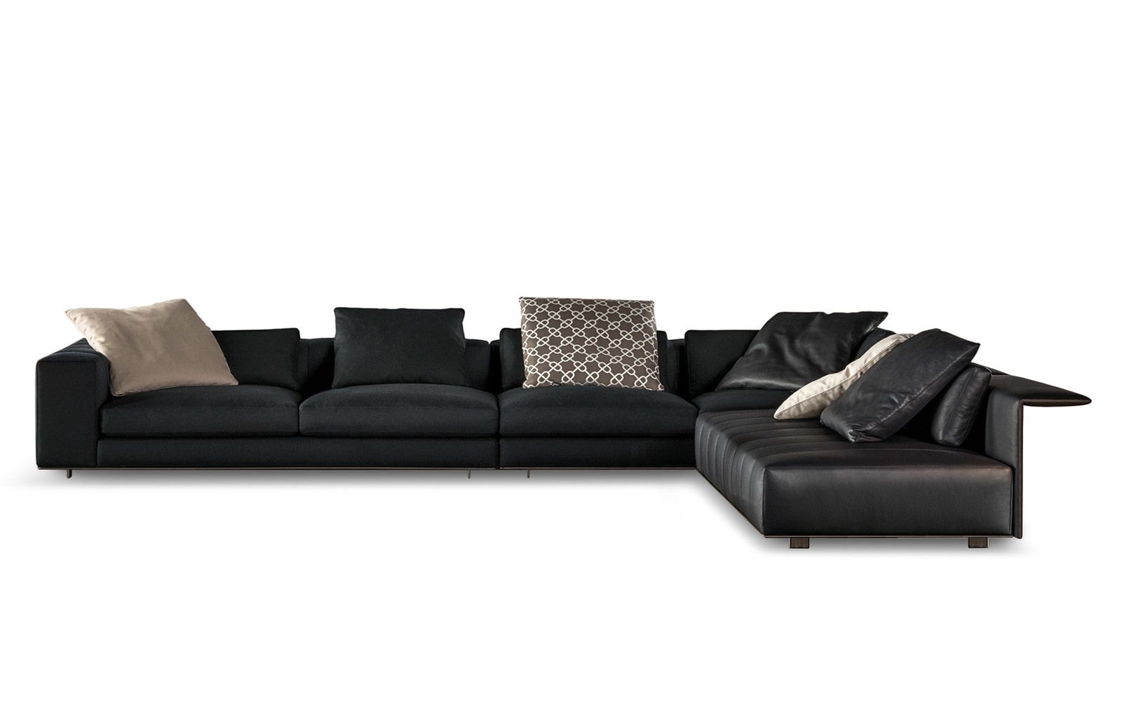 Sofa Minotti Freeman 4400x3300 в интерьере