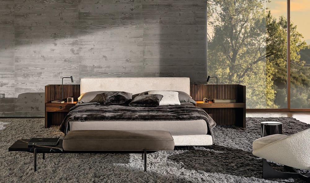 Minotti Brasilia Bed в интерьере