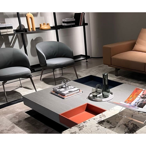 Minotti 1200x1200x290 coffee table