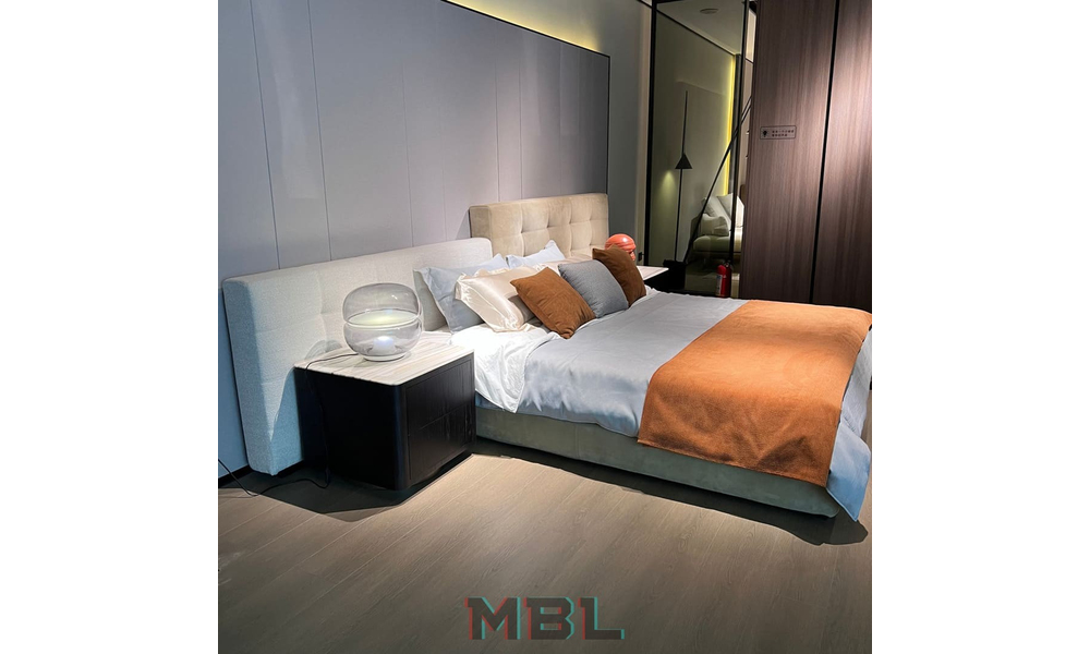 Minotti bed 3540x2310x1050