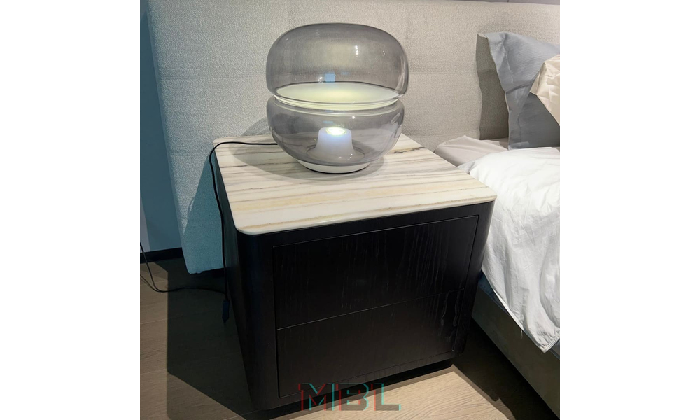 Bedside table Minotti 550x550x505