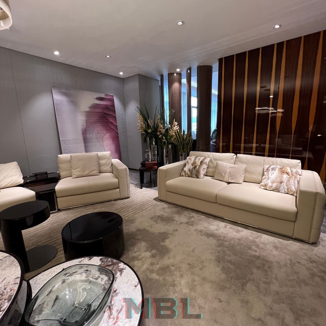 Sofa Fendi 2240x1100x800 в интерьере