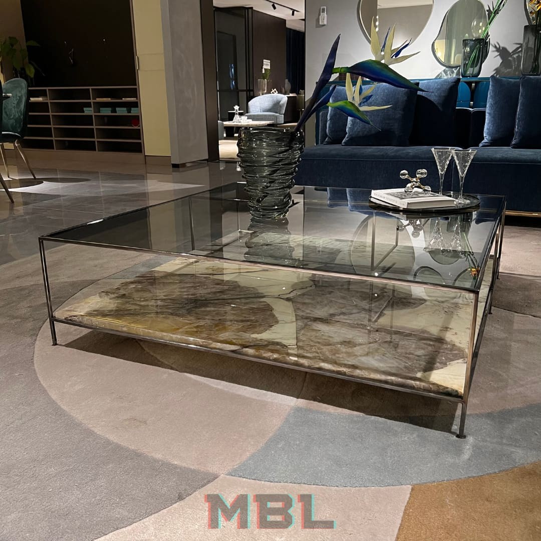 Coffee table 1200х1200х340 в интерьере