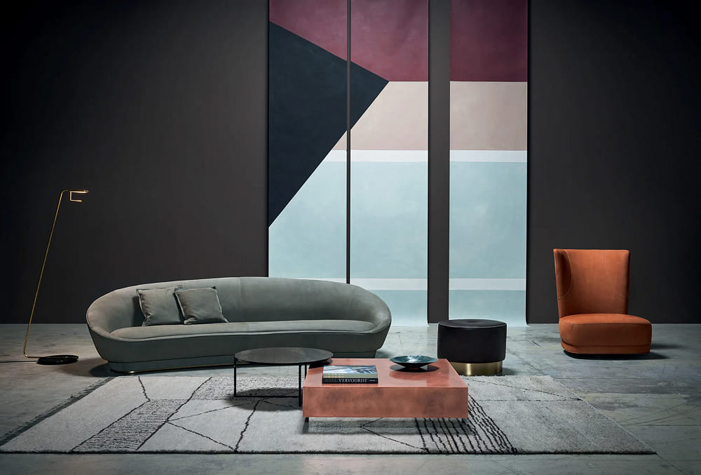 Baxter Loren Corner Table в интерьере