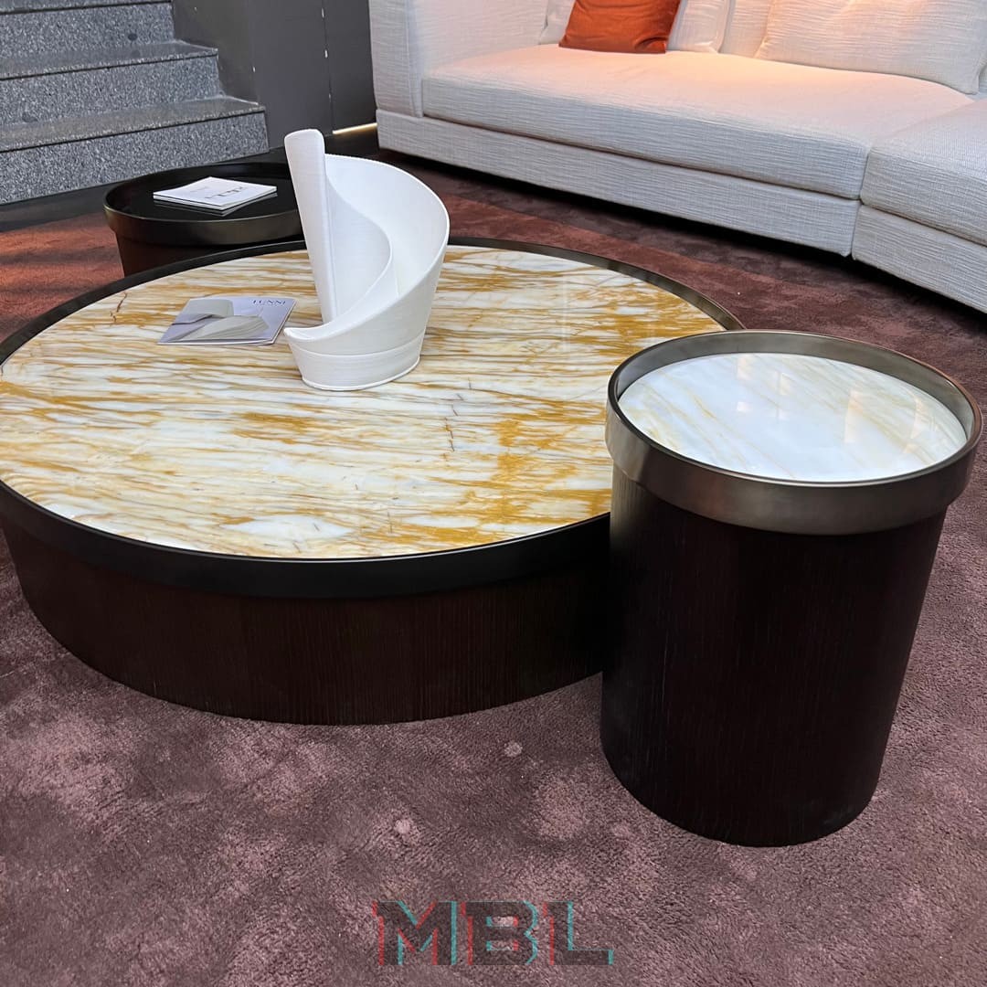 Minotti 920 coffee table в интерьере