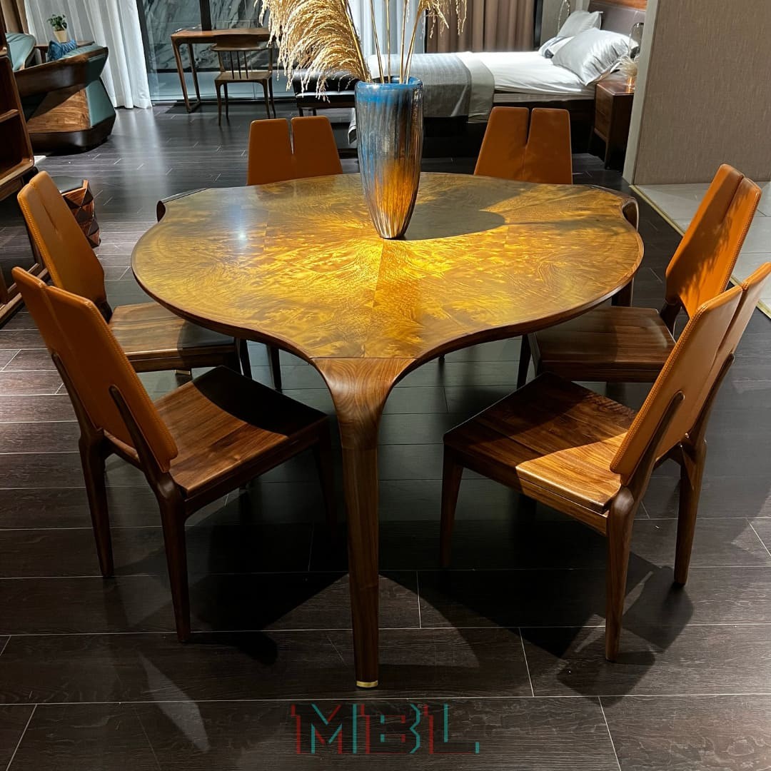 Dining table Ceccotti 1620x1620x730 в интерьере