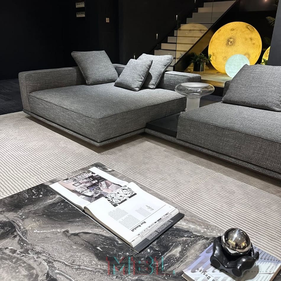 Coffee table Minotti 1200х1200х300 в интерьере