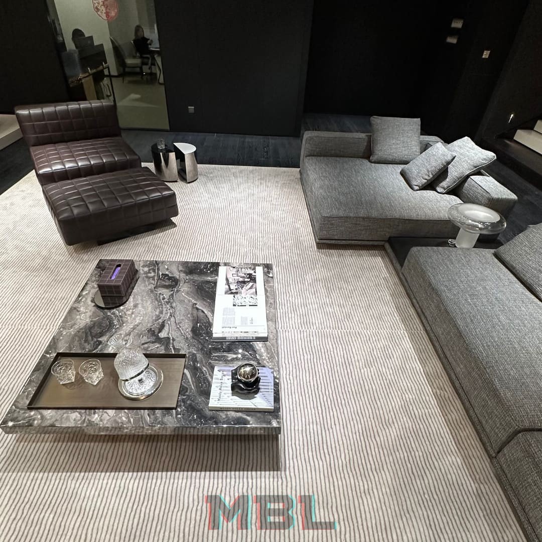 Coffee table Minotti 1200х1200х300 в интерьере