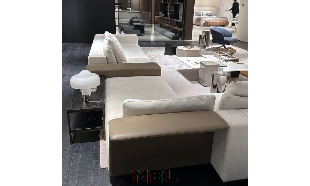Corner table Minotti 1080x350x380