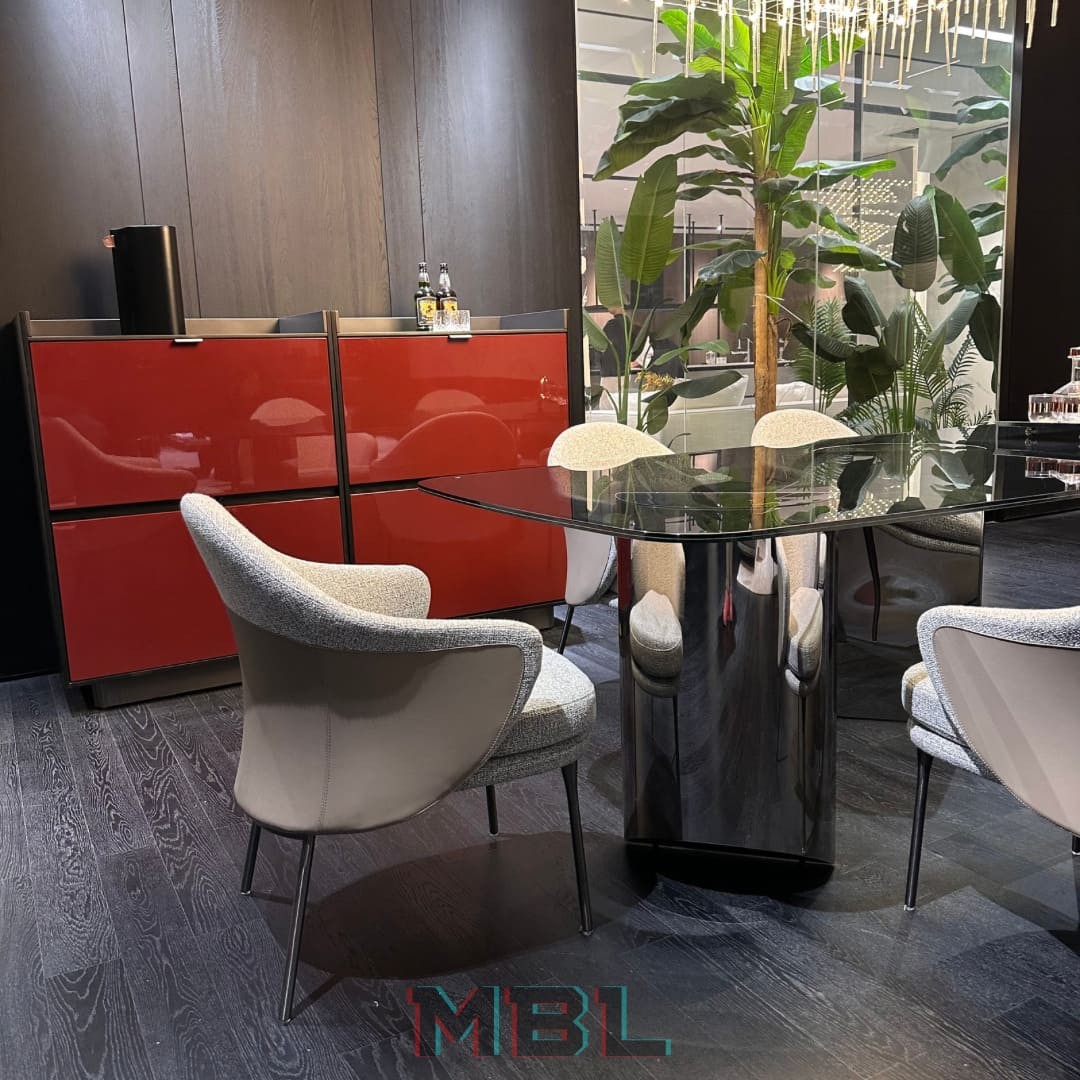 Dining table Minotti 2600x1200x750 в интерьере