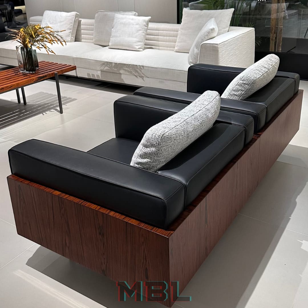 Minotti armchair 950x860x630 в интерьере