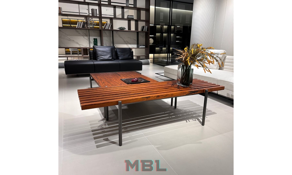 Minotti coffee table 1600x580x420
