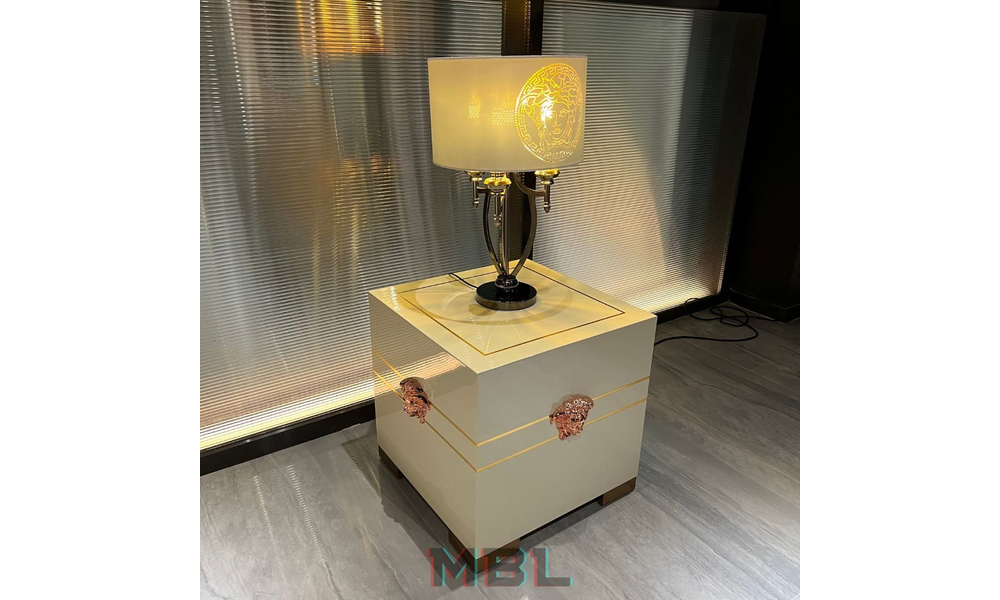 Bedside table Versace 600x600x600