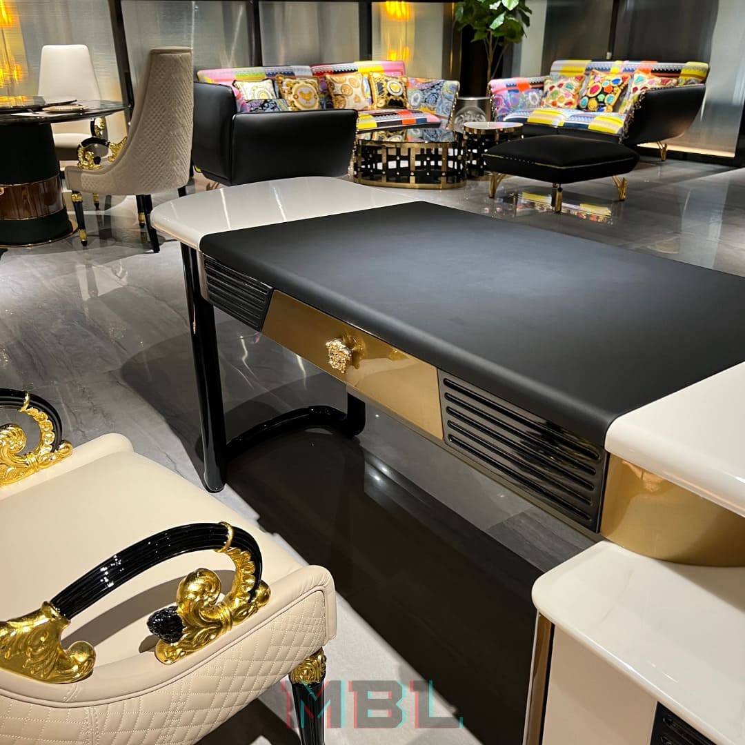 Writing desk Versace 2200x750x780 в интерьере