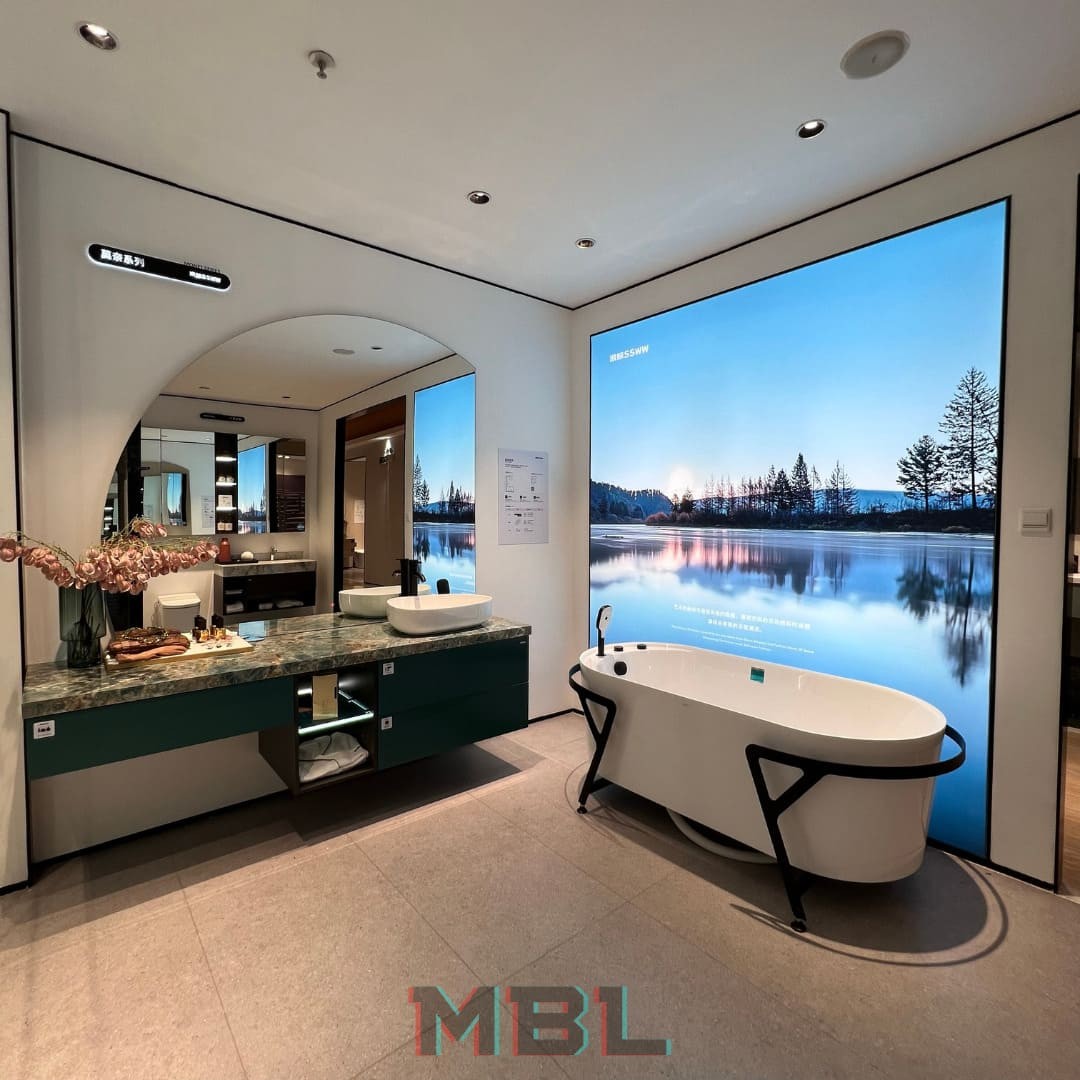 Bathroom cabinet SSWW в интерьере