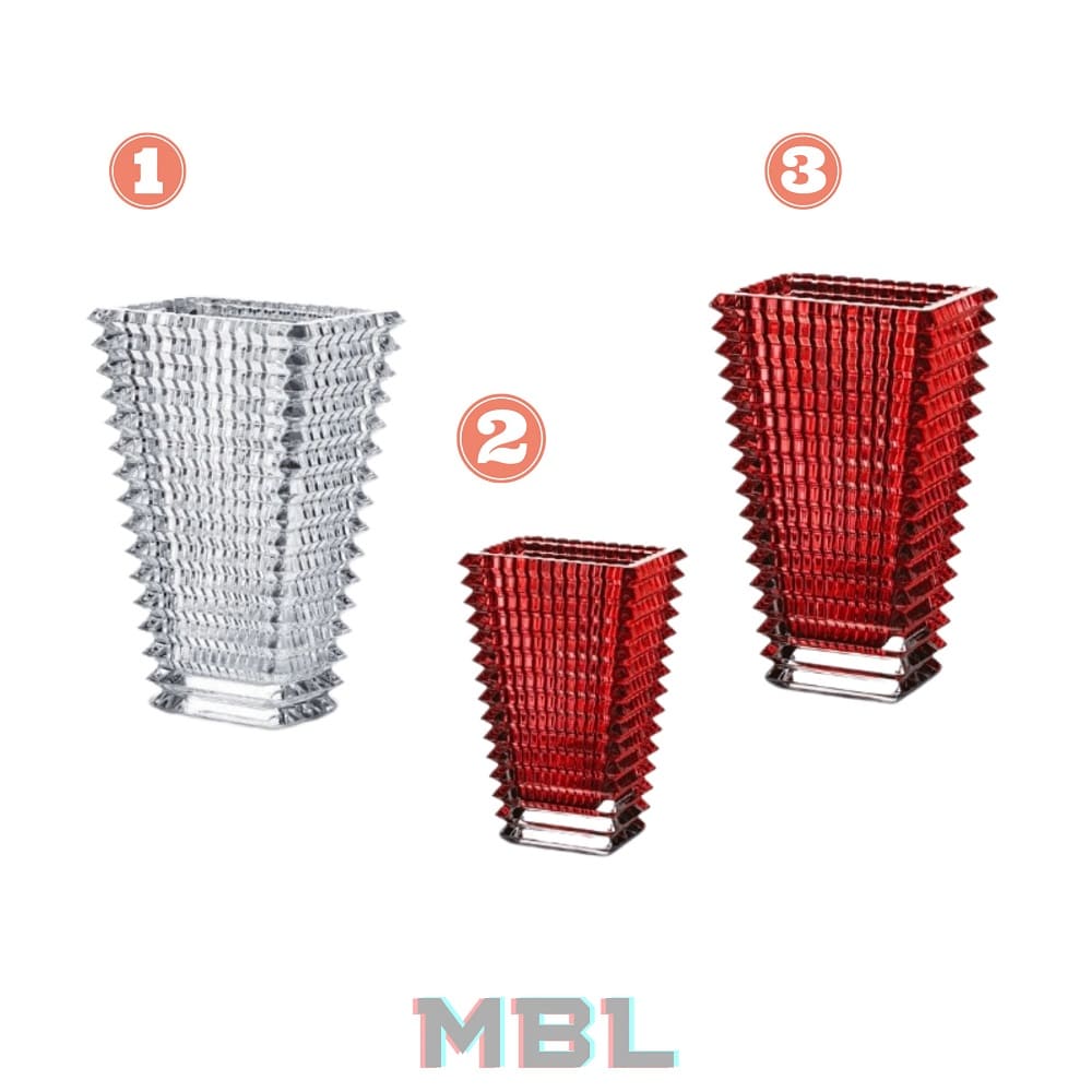 Baccarat vase set в интерьере