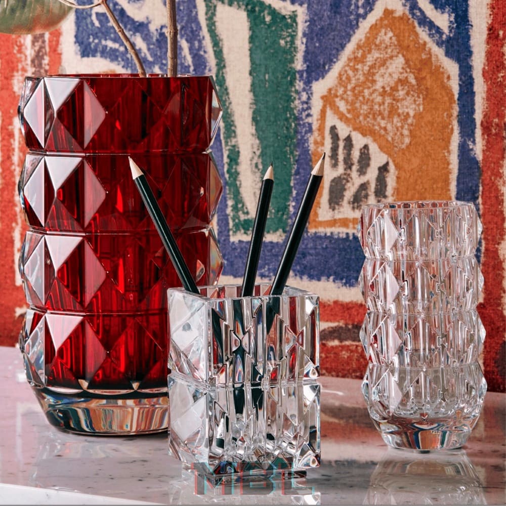 Baccarat vase set в интерьере