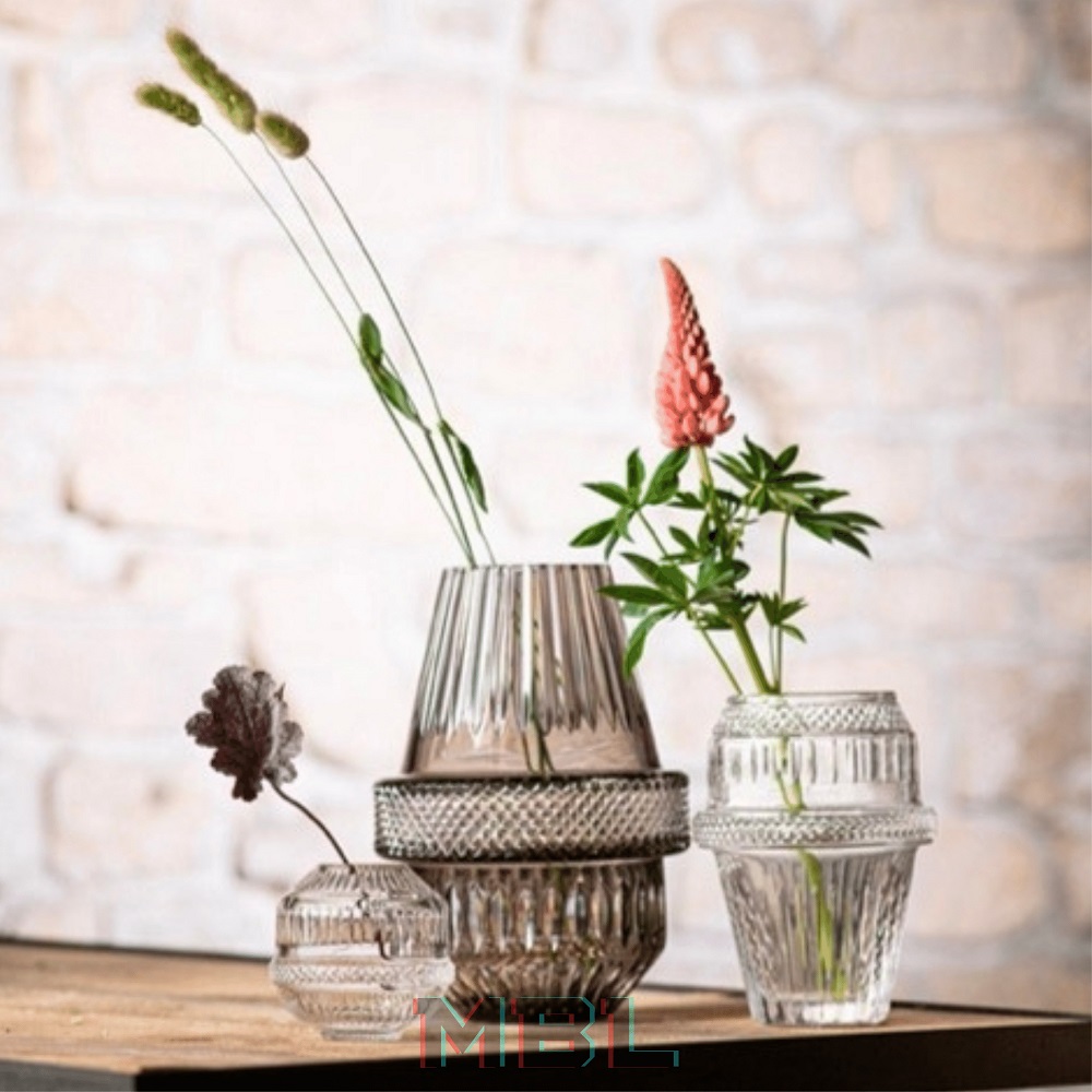 Baccarat vase set в интерьере