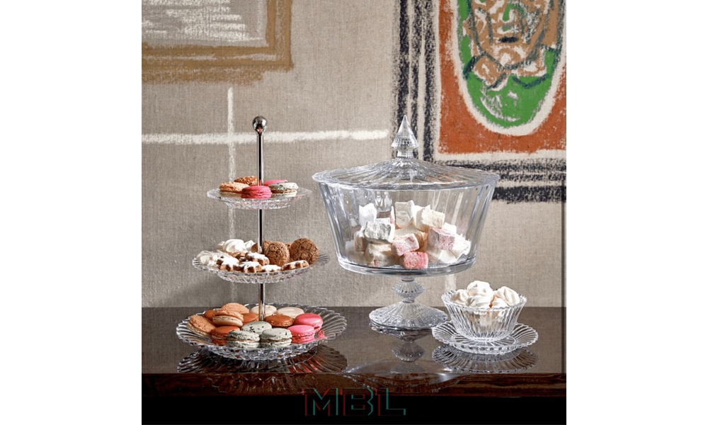 Baccarat plate set