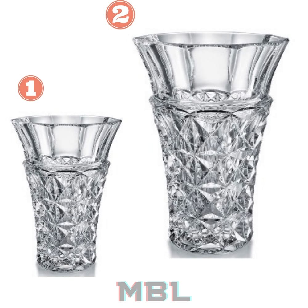 Baccarat vase set в интерьере
