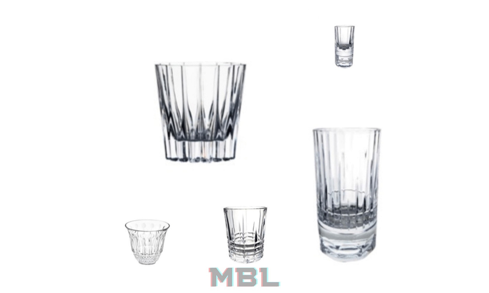 Baccarat tumbler set