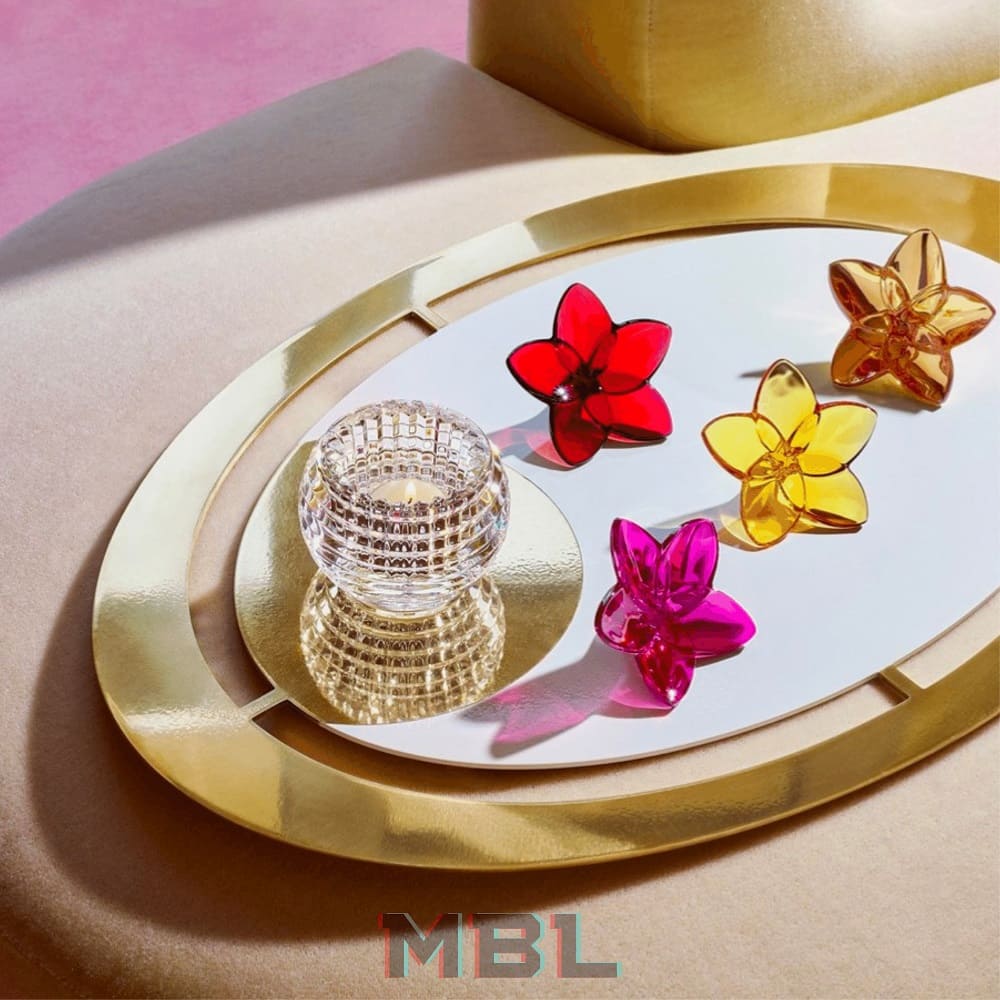 Flower Baccarat в интерьере