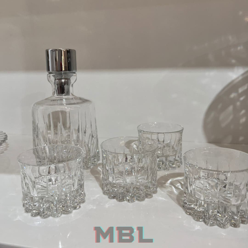 Set of jug and glass
