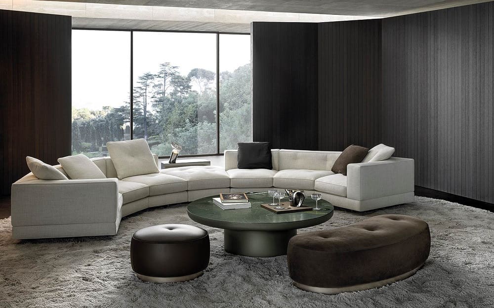 Sofa Minotti Dylan Low в интерьере
