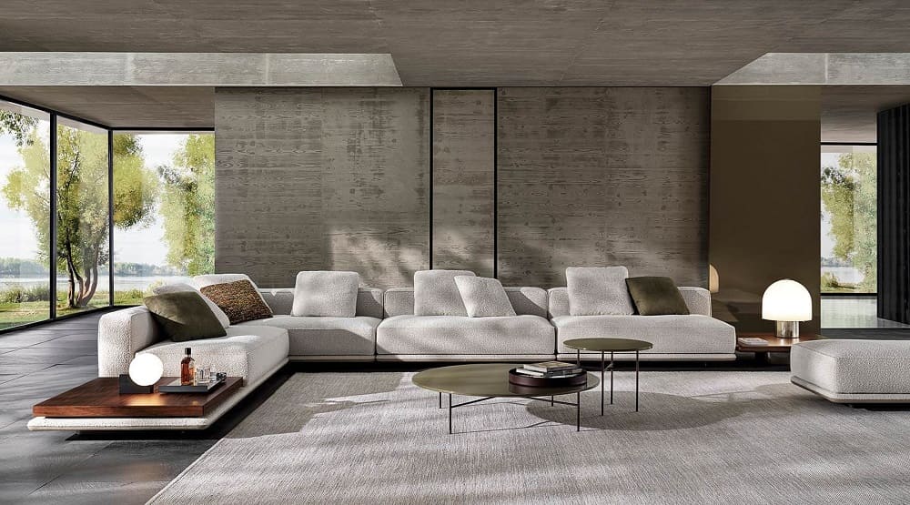 Sofa Minotti Horizonte в интерьере