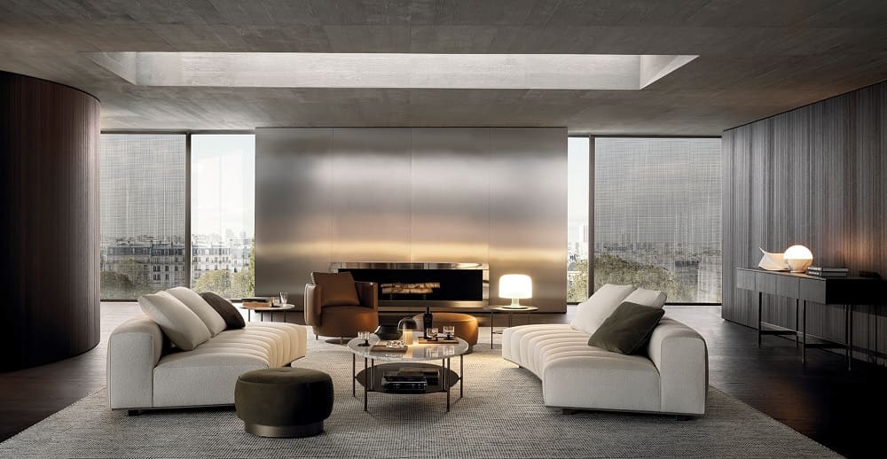 Minotti Goodman Sofa в интерьере