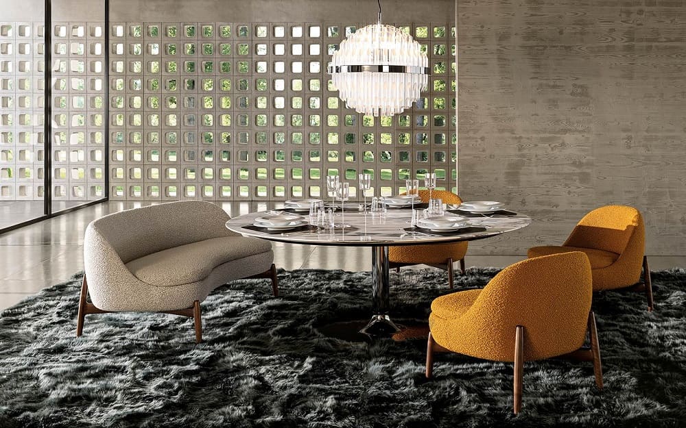 Minotti Sendai Sofa в интерьере