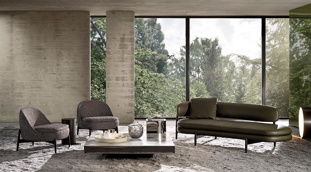 Minotti Lars Sofa в интерьере