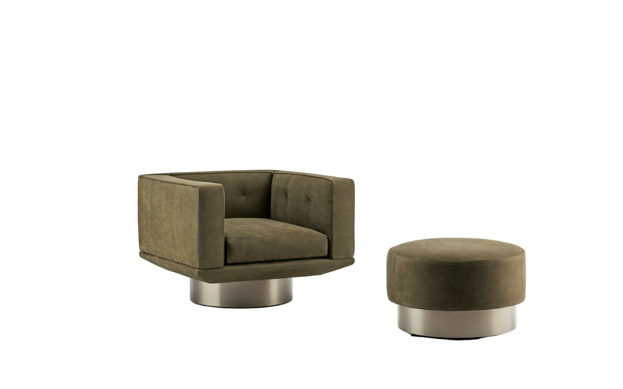 Minotti Sally armchair в интерьере