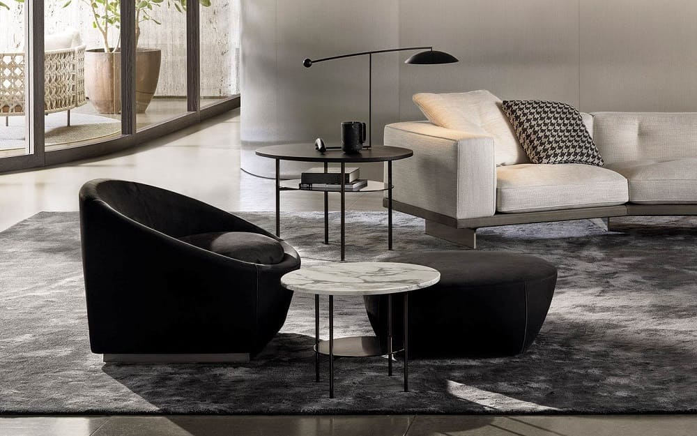 Minotti Capri Base Armchair в интерьере