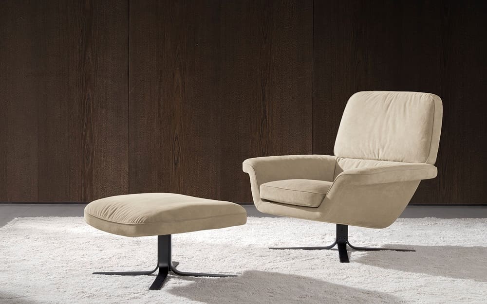 Minotti Blake-Soft Armchair в интерьере