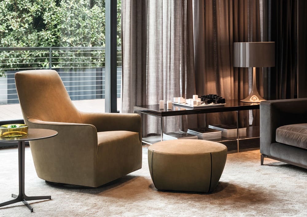 Minotti Portofino Armchair в интерьере